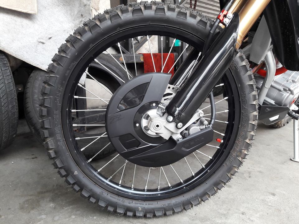 การ์ดดิสหน้า CRF250/300L ของ ZETA แท้