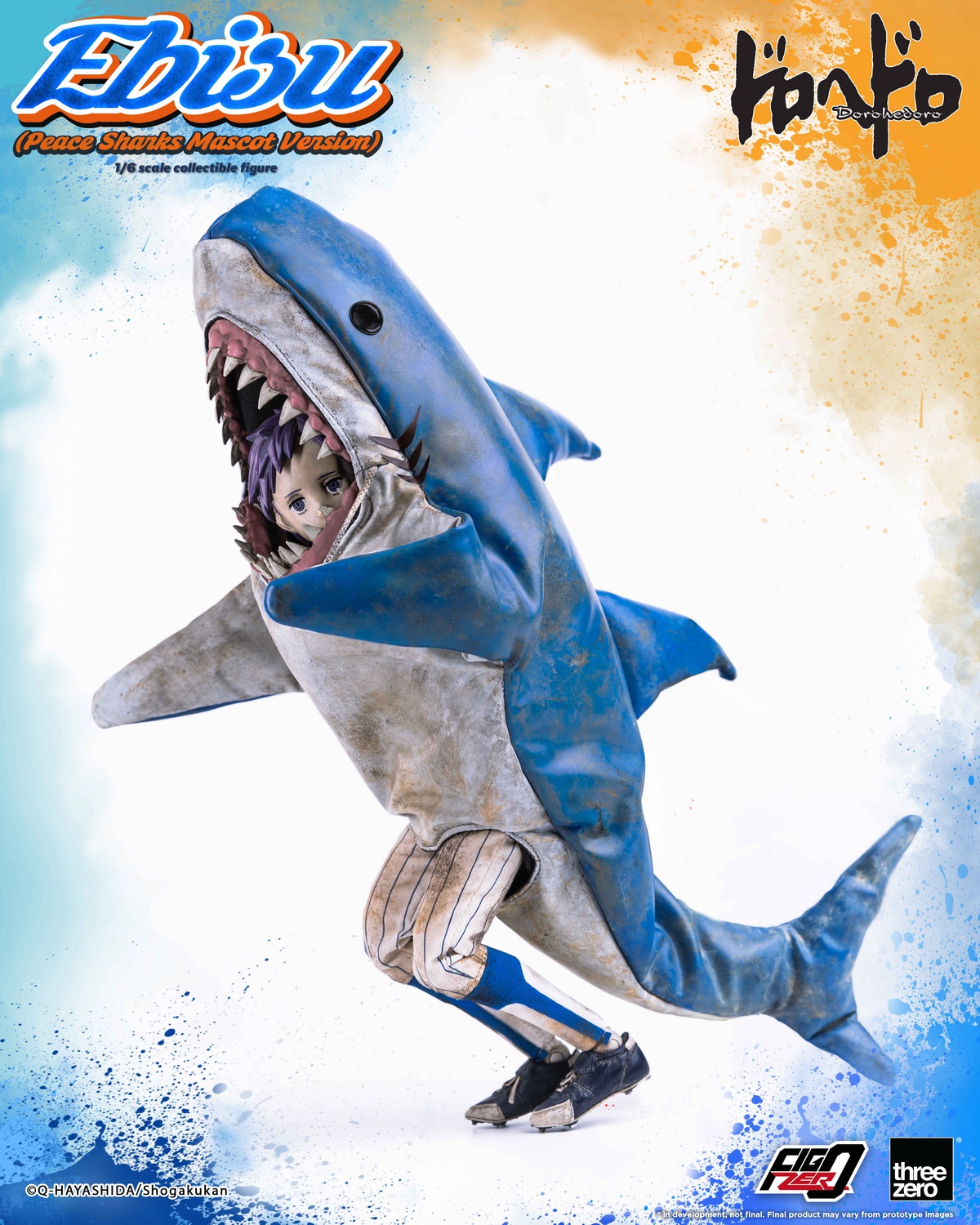 [สั่งจอง]Threezero 3Z07150W0 1/6 : Dorohedoro Ebisu (Peace Sharks Mascot Version)