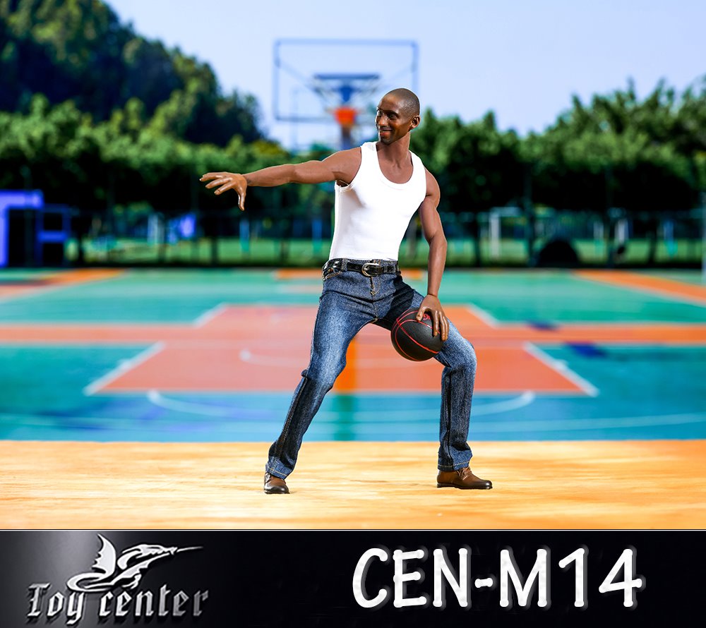 [สั่งจอง]Toy center CEN-M14 1/6 : Model NBA star vest jeans suit M36 body series .