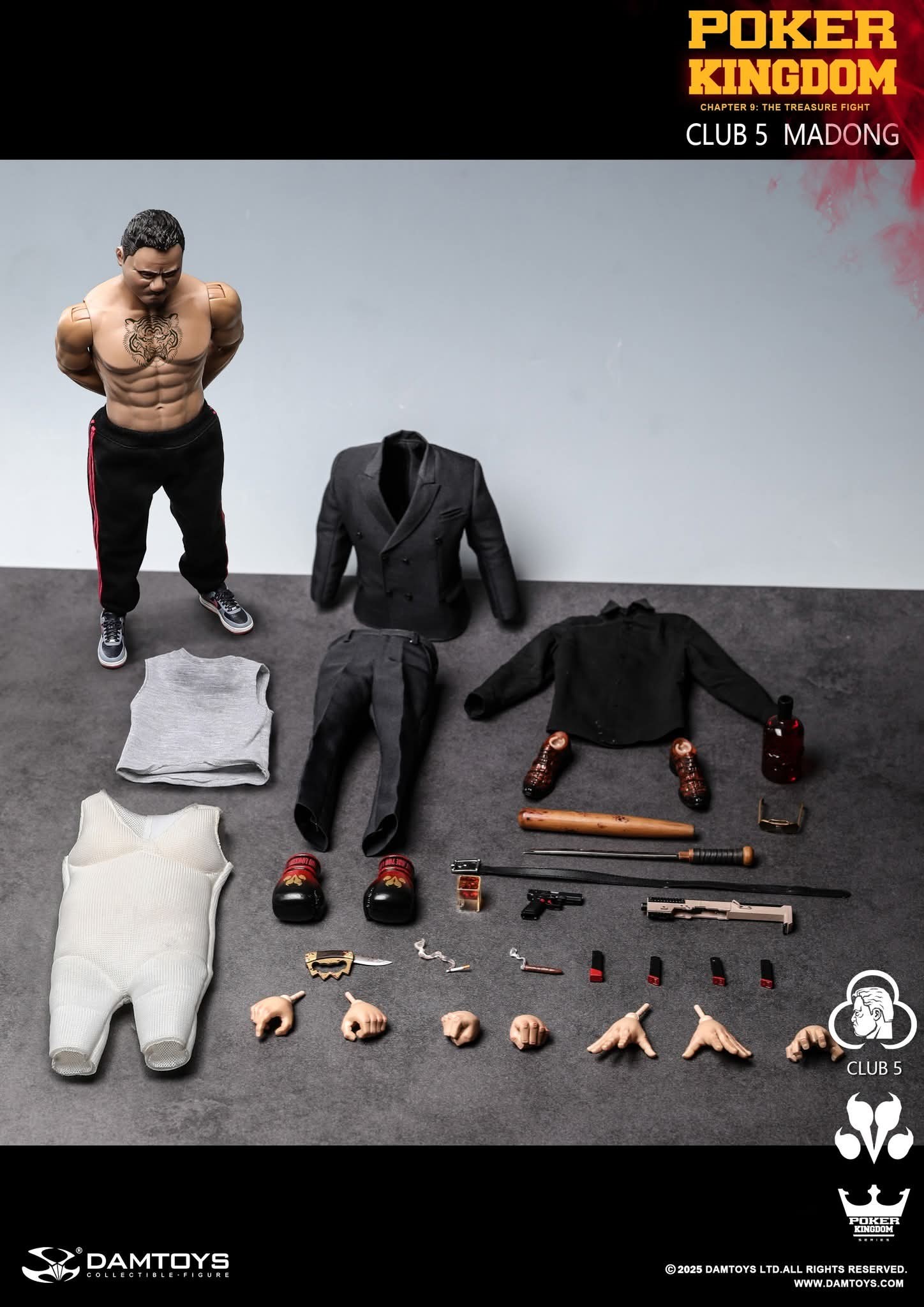 [สั่งจอง]DAMTOYS GK030-A 1/6 : Poker Kingdom - CULB 5