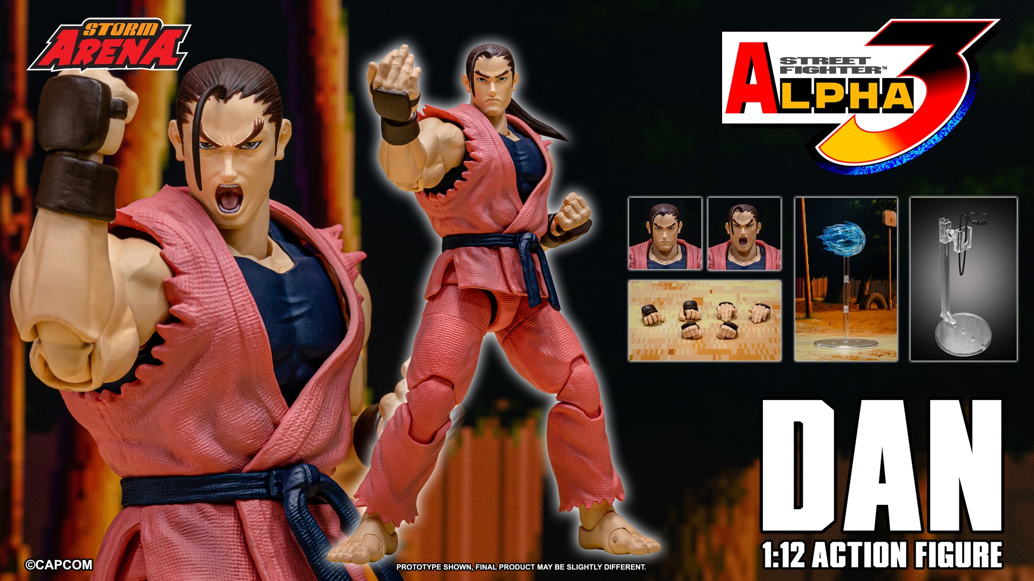 [สั่งจอง]Storm Arena 1/12 : Street Fighter Alpha3 - Dan