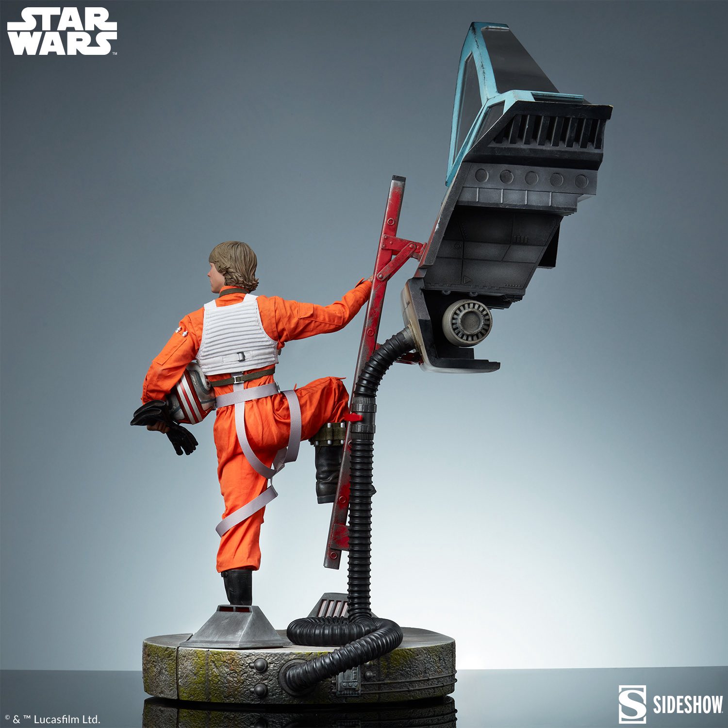 [สั่งจอง]Sideshow : Luke Skywalker & X-Wing: Red Five, Standing By Premium Format