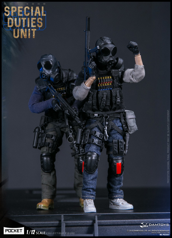 [สั่งจอง]DAMTOYS PES007: 1/12 POCKET ELITE SERIES： HONGKONG SDU (FAI SIR)