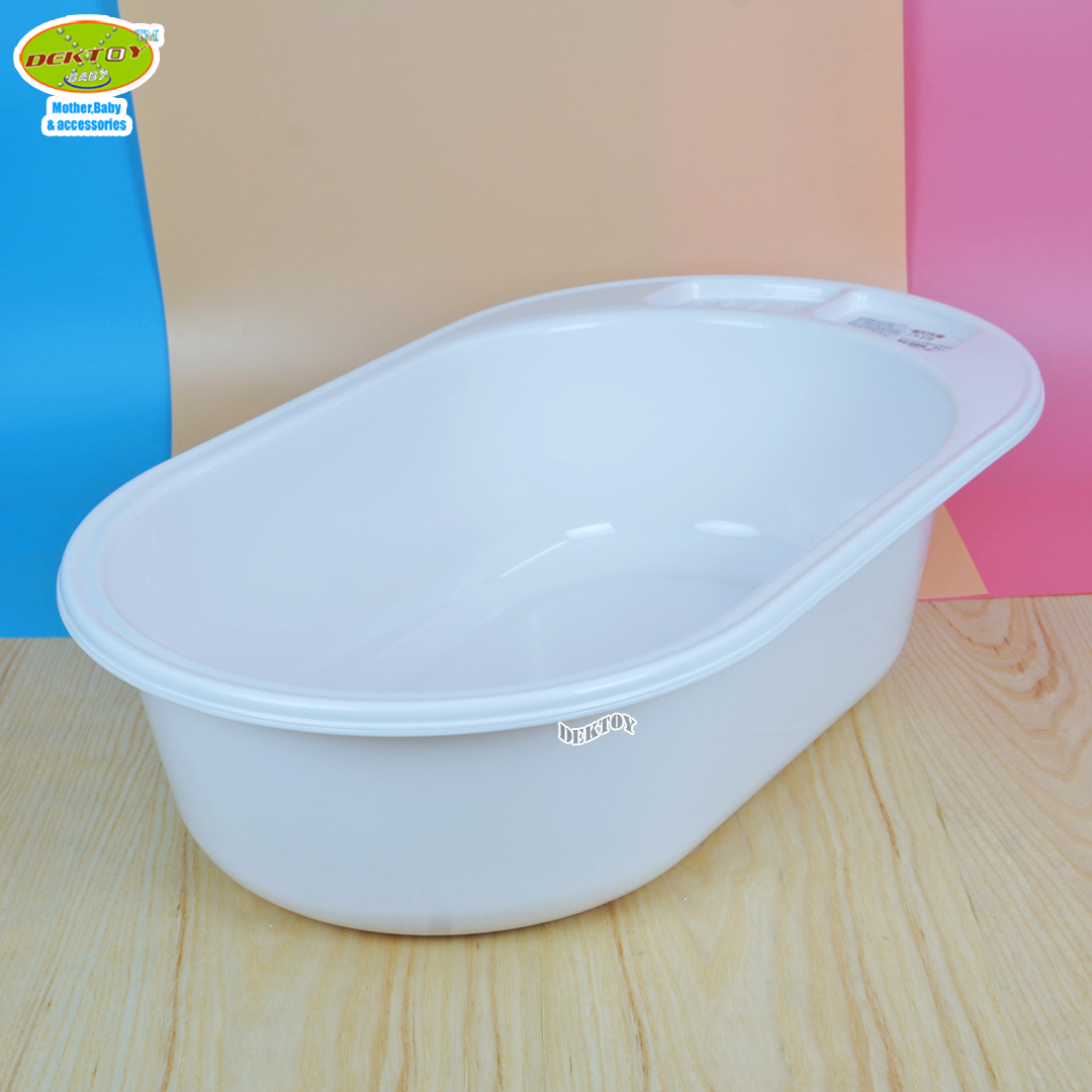 FIN BABIES PLUS อ่างอาบน้ำเด็ก พลาสติกหนาแข็งแรง สีพาสเทล A11