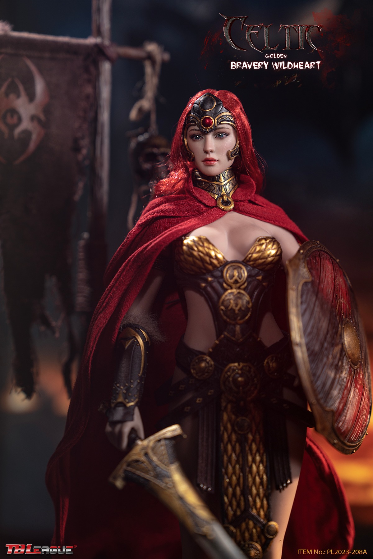 [สั่งจอง]TBLeague PL2023-208 1/6 : Celtic Bravery Wildheart