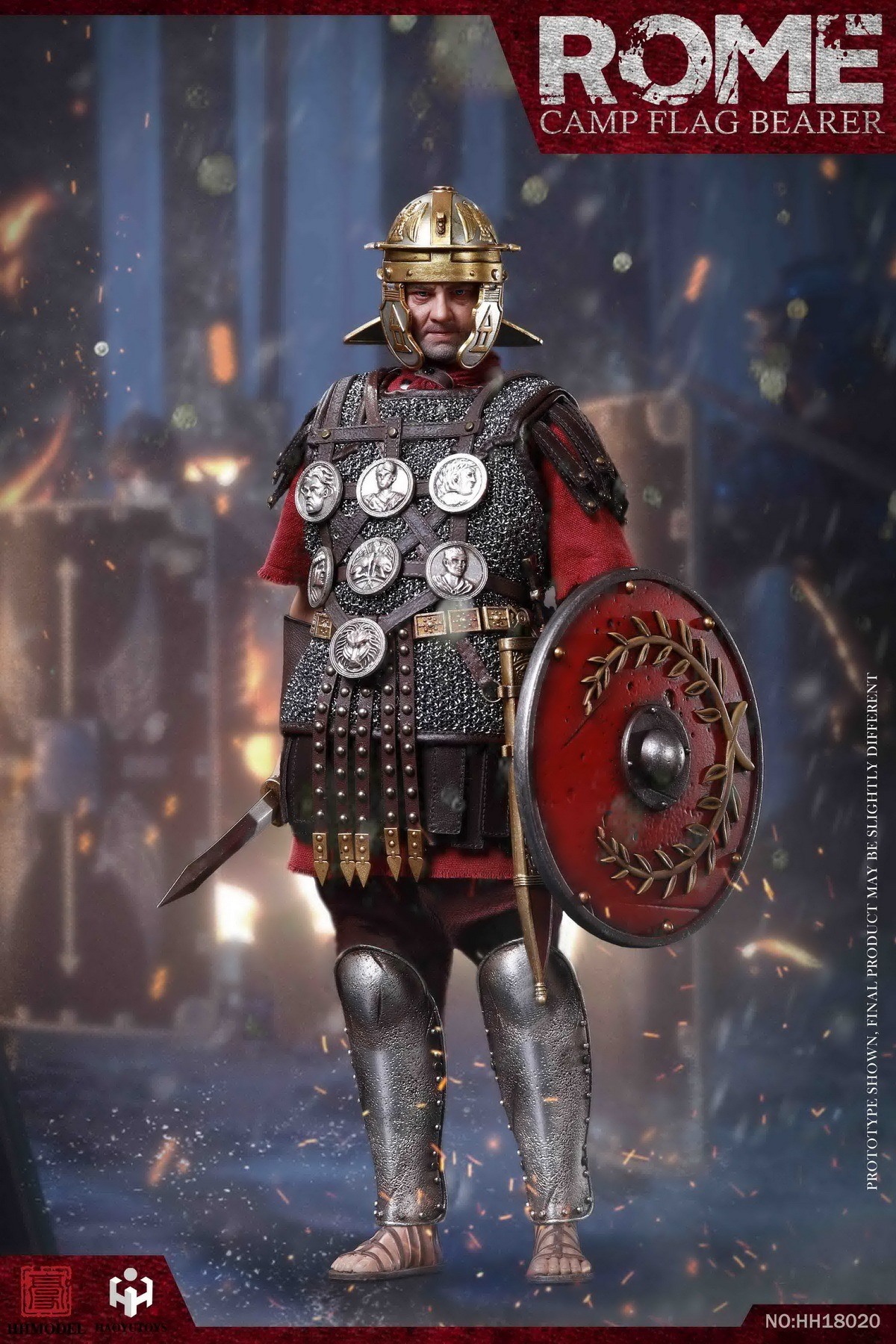 [สั่งจอง]HAOYUTOYS HH18020 1/6 : Imperial Army — Camp flag bearer