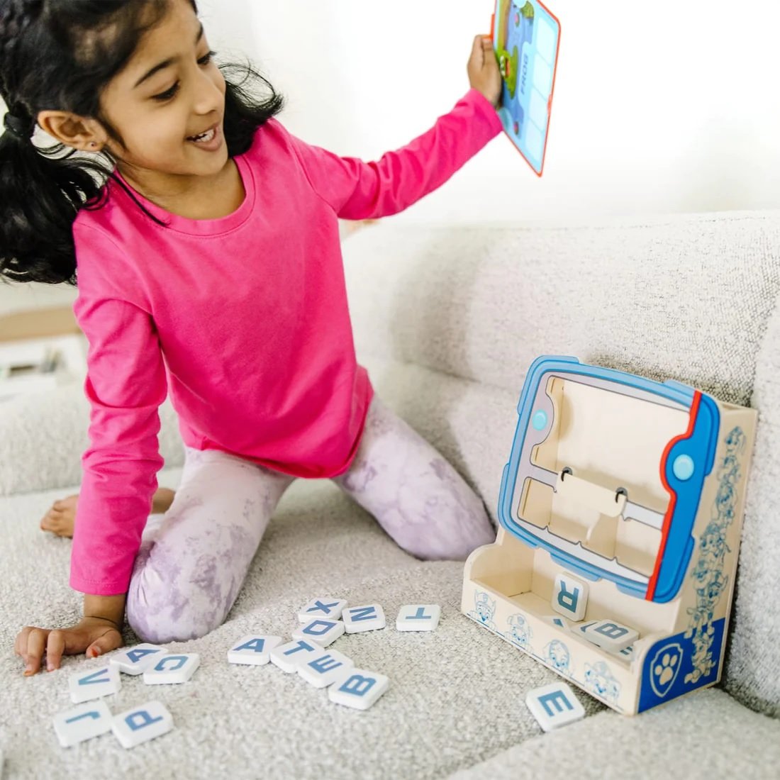 ชุดผสมคำศัพท์พอว์พาโทรล Melissa & Doug PAW Patrol See & Spell Pup Pad, ของเล่นเสริมพัฒนาการ, ของเล่น
