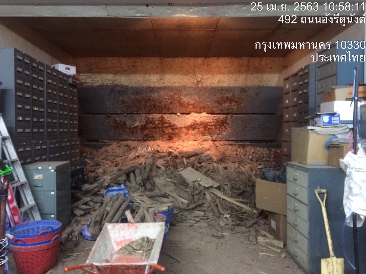 กองพิสูจน์หลักฐานกลาง สำนักงานตำรวจแห่งชาติ ปรับปรุงห้องทดสอบอาวุธปืน