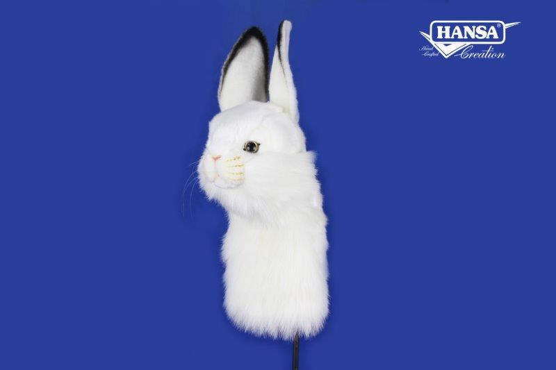 8459 White Bunny Golf Cover Driver 41cm.H