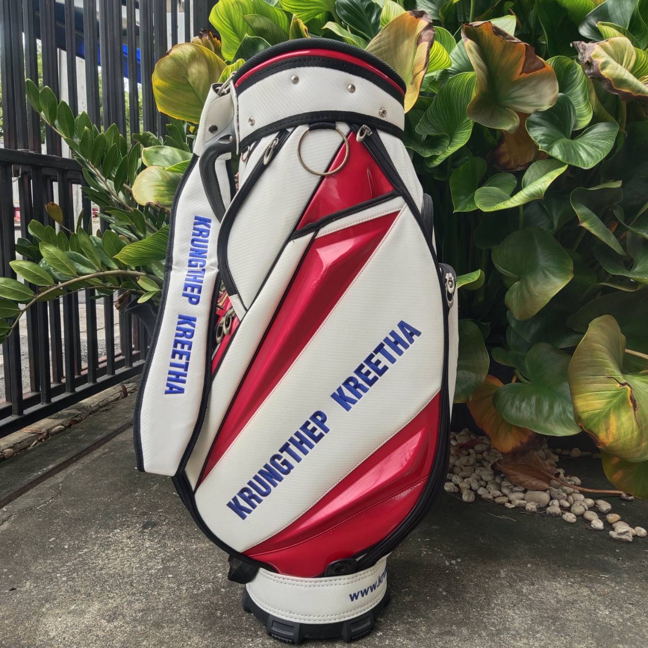 ถุงกอล์ฟกรุงเทพกรีฑา มือสอง สภาพสวยเดิมๆ วัสดุรักษาง่าย ถุง TOUR ใบใหญ่ ใส่ไม้ได้ครบ