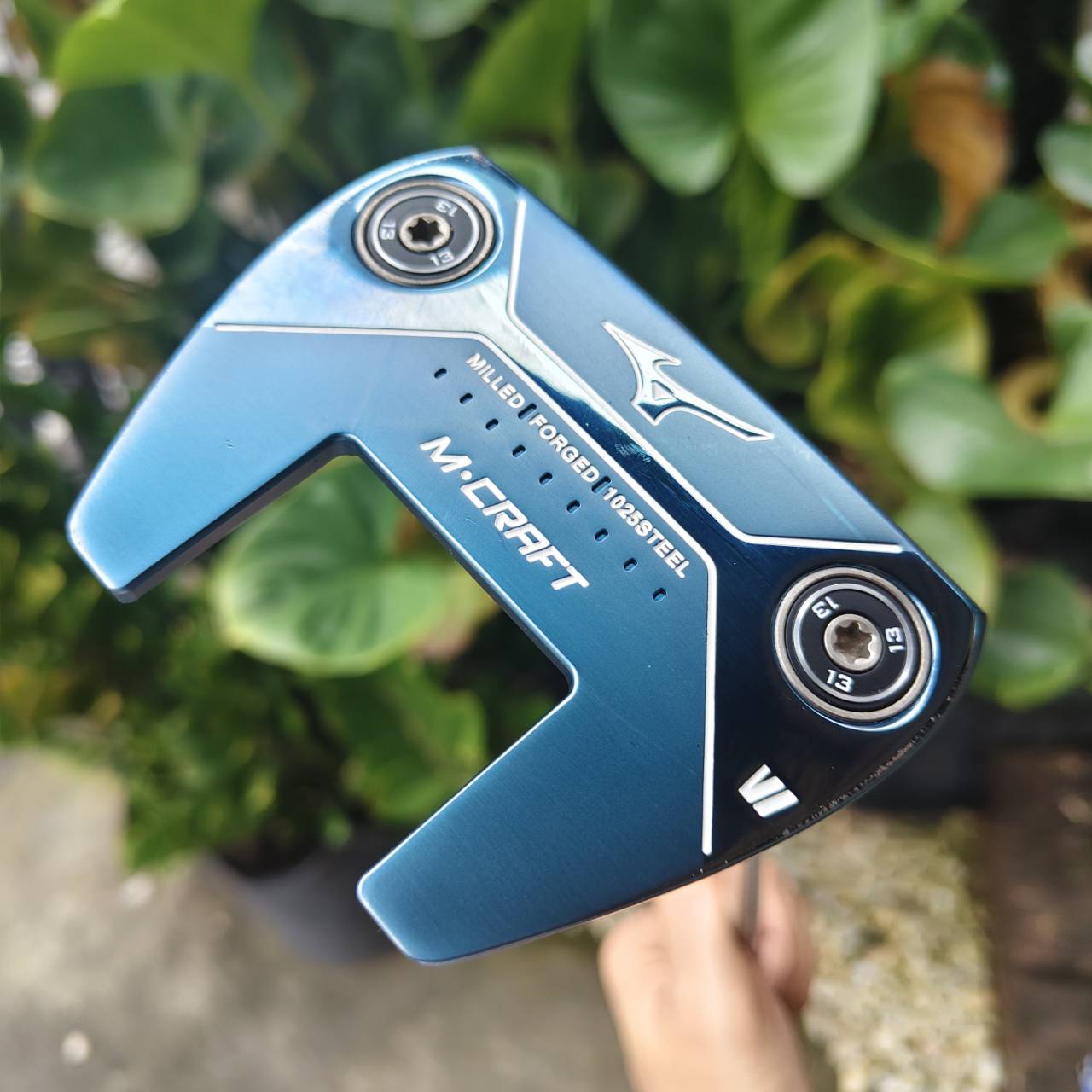 PUTTER MIZUNO M-CRAFT VI ทรงปีกสองข้าง นิยมสูงสุดตอนนี้ บล๊านซ์มาก หน้า MILLED ที่สุดของความเกาะไลน์