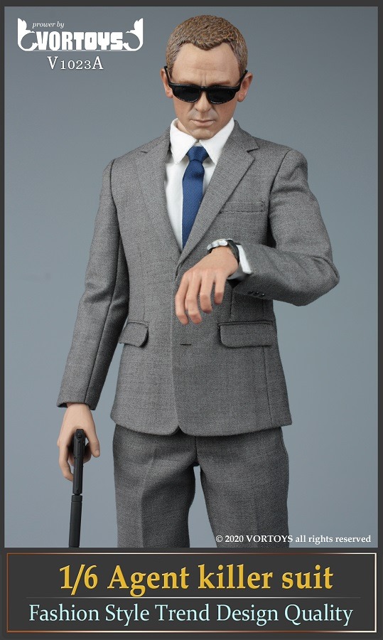 [สั่งจอง]VORTOYS V1023 1/6 : Male Agent Suit
