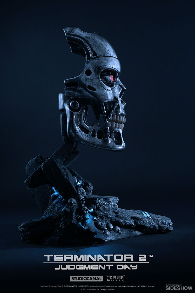 [สั่งจอง] Sideshow x Pure Arts The T-800 Endoskeleton 1:1 Scale Art Mask