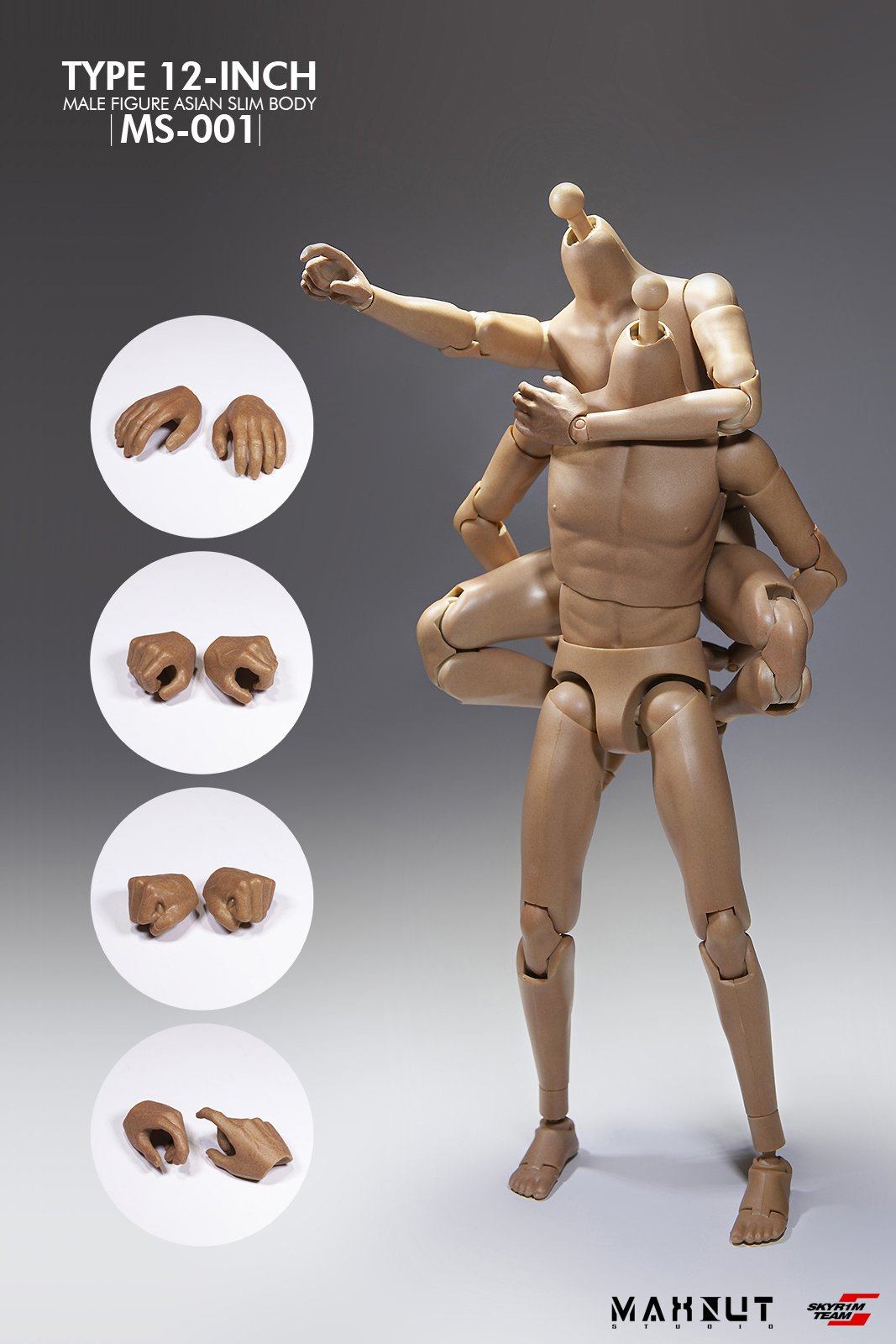 [สั่งจอง]Maxnut x FigureBrother FS001 1/6 scale : Andy Lau Full Set