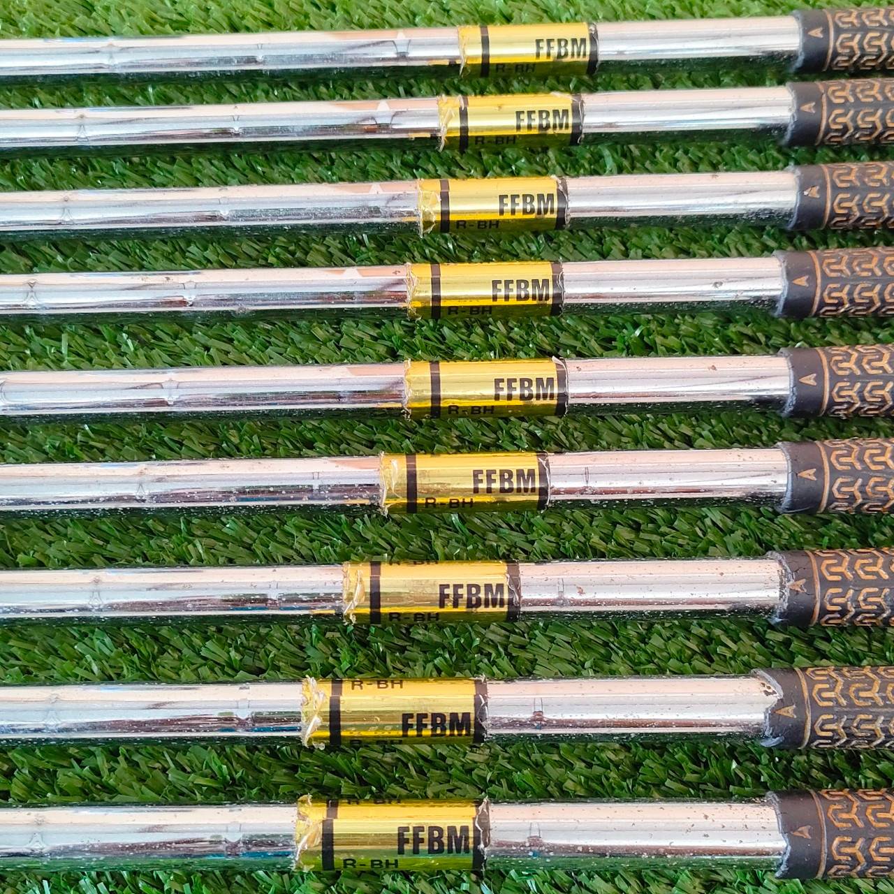 ชุดเหล็ก MARUMAN STRONG CONDUCTOR มีเหล็ก 4-9 เเละ PW AW SW ก้าน HEAVY DUTY FFBM FLEX R เหล็กตีไกล ใบ FORGED