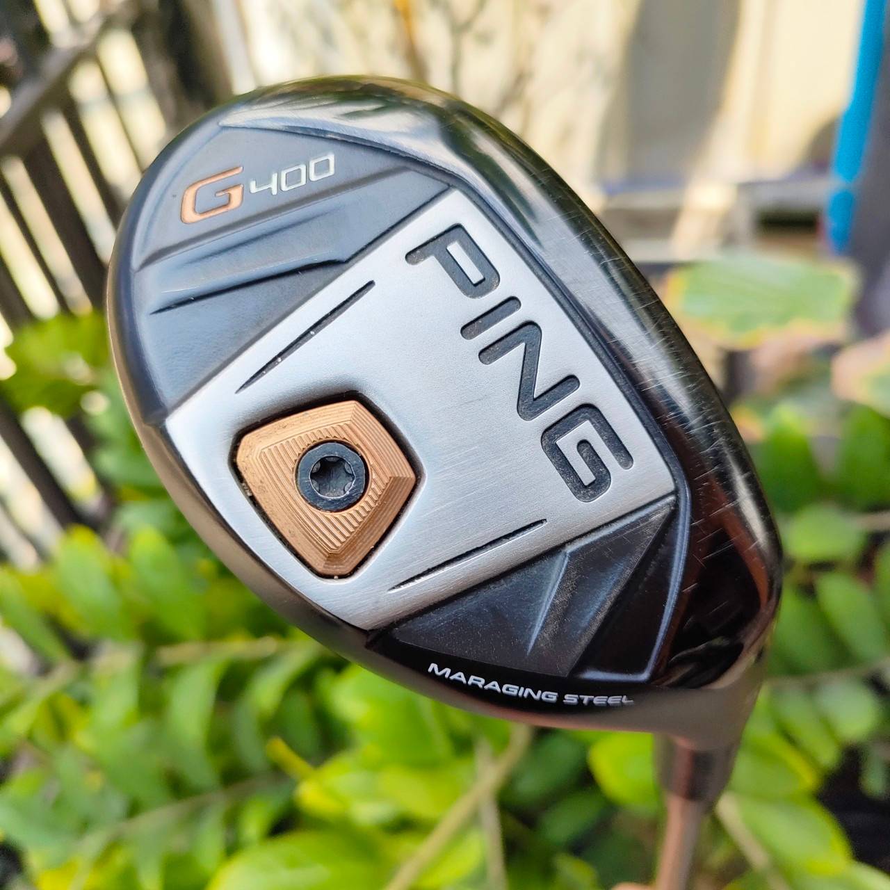 HYBRID 5 PING G400 องศา 26 ก้าน Ping Tour 173-85 FLEX S แค่ก้านรุ่นนี้ ก้านอย่างเดียวก็แพงมากๆ ตีตรงมาก ไกลมากๆ หัวยังตีง่าย ใส่เต็มๆได้เลย ไม้กอล์ฟพรีเมี่ยมมือสอง By NakaraLuxurious