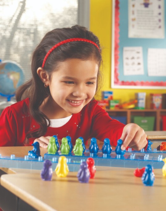 เพนกวินน้อยกับลานน้ำแข็ง เรียนรู้คณิตศาสตร์ ของเล่นเสริมพัฒนาการ ,ของเล่นเสริมทักษะ,ของเล่นเด็ก, สื่อการสอนอนุบาล