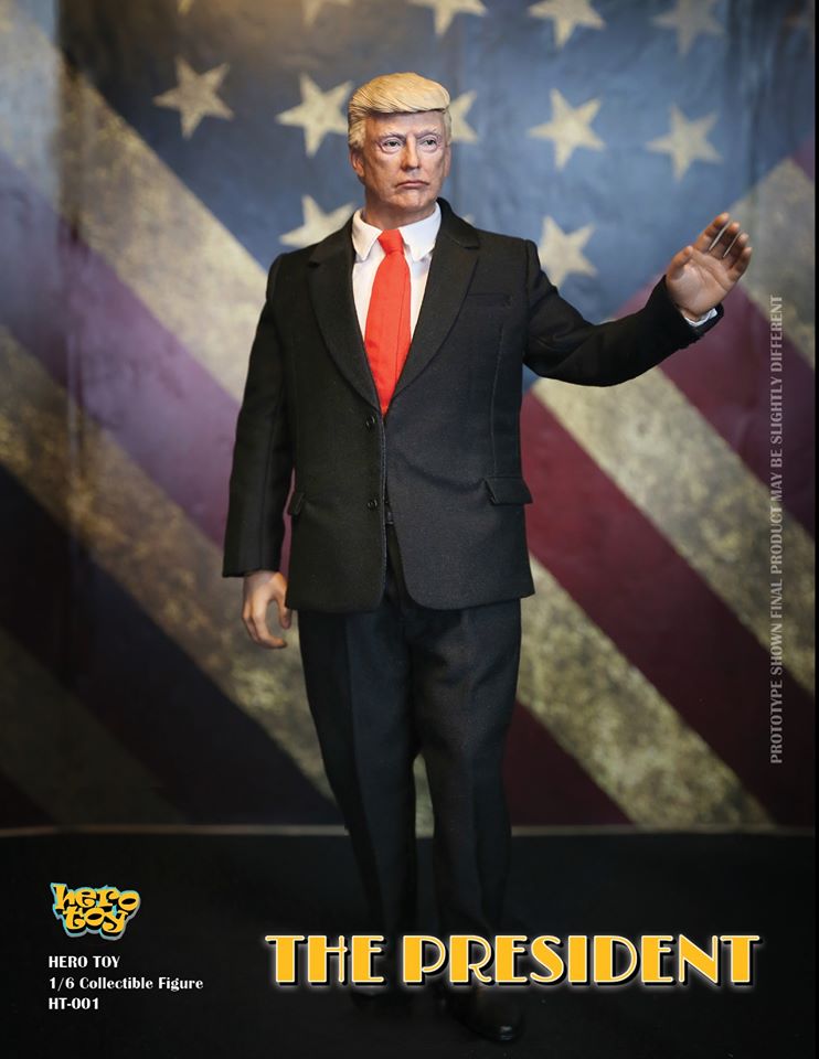 [สั่งจอง]HeroToy 1/6 HT001-HT002 (Box Figure/Set 2 Head Sculpt) – The President .