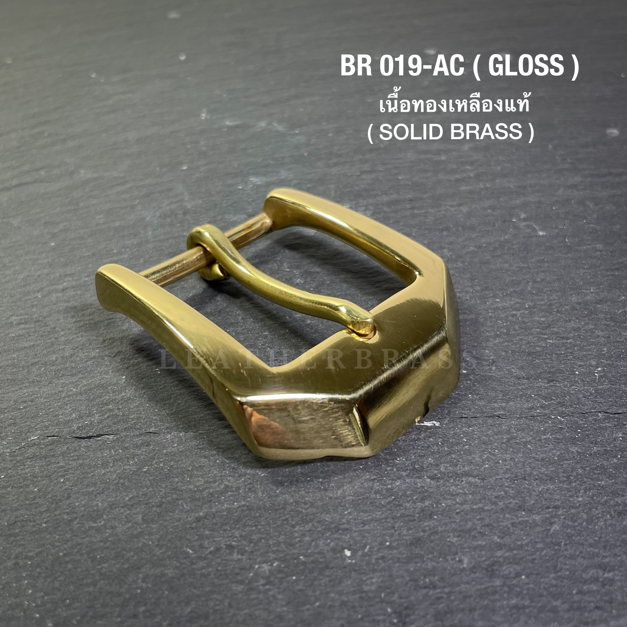 BR019-AC หัวเข็มขัดทองเหลือง ขนาด 38มิลหรือ 1.5นิ้ว **ราคาต่อชิ้น**