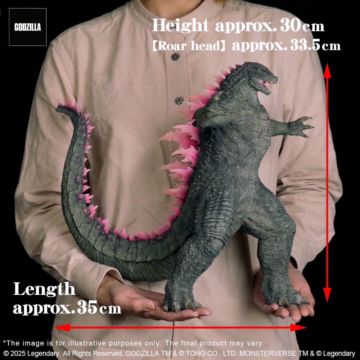 [สั่งจอง]X-Plus : Large Kaiju Series Godzilla Evolved (2024) Godzilla X Kong : The New Empire