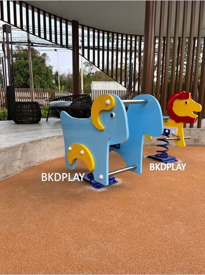 โยกเยก,ม้าโยก, สปริงวัวน้อย สปริงโยกเยก, โยกเยกสปริง ,ของเล่น, เครื่องเล่นสนาม ค่าส่งติดตั้งฟรี งานพรีเมียม