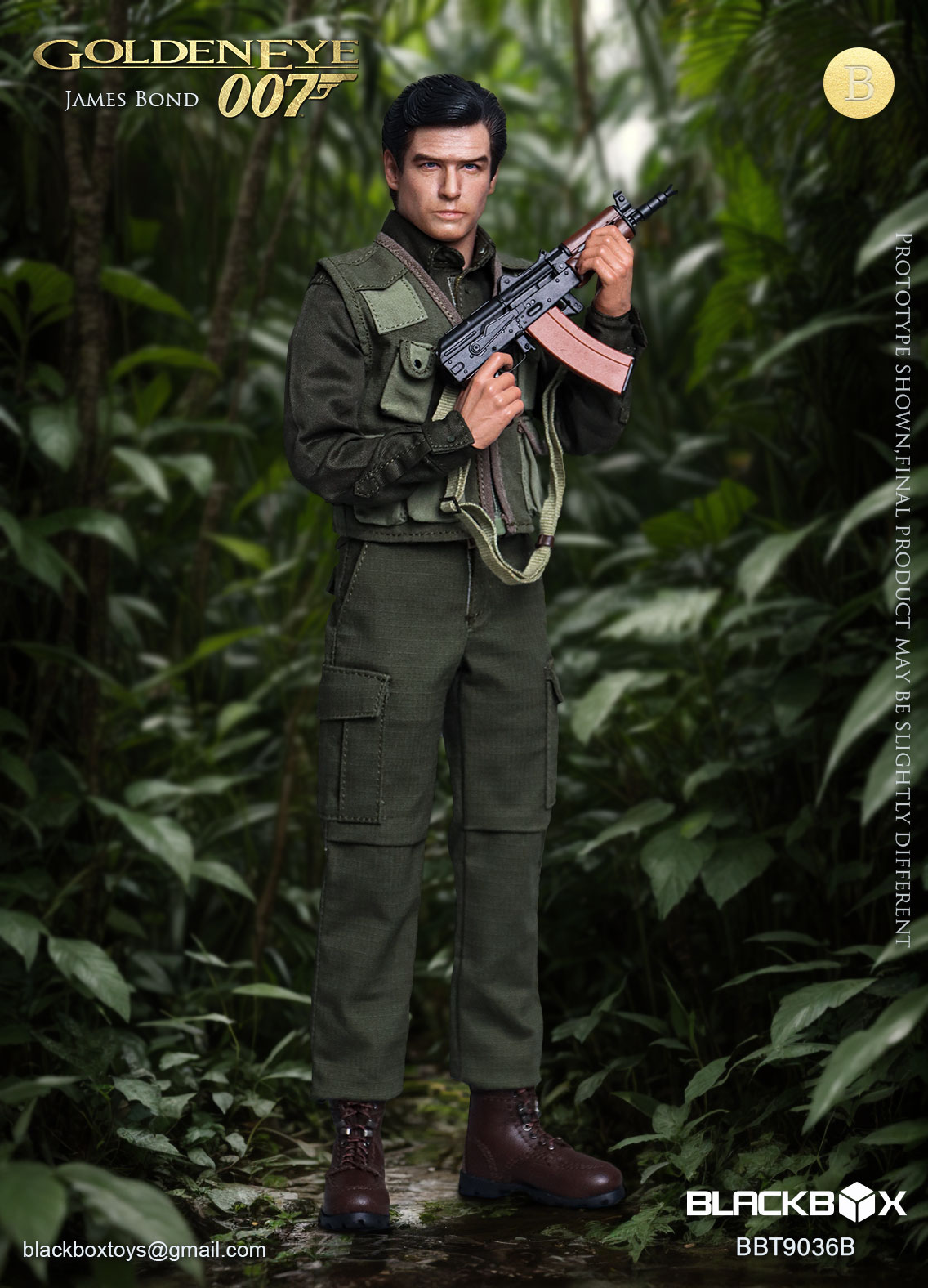 [สั่งจอง]BLACKBOXTOYS 1/6 : 007 GoldenEye