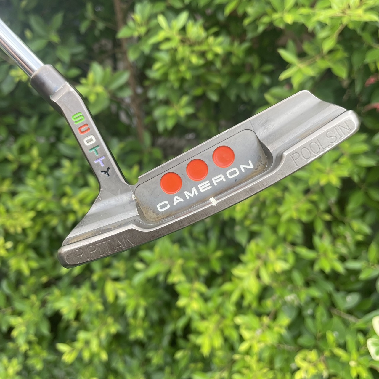 PUTTER SCOTTY CAMERON STUDIO SELECT NEWPORT 2 พัตต์ดี น้ำหนักดีมาก , COVER CUSTOM , *** ข้อเสียทำ CUSTOM มา *** ไม้กอล์ฟมือสอง ของแท้ BY NakaraLuxurious