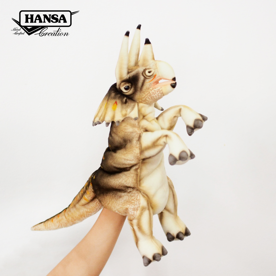 7764 Triceratops Puppet 43cm.L