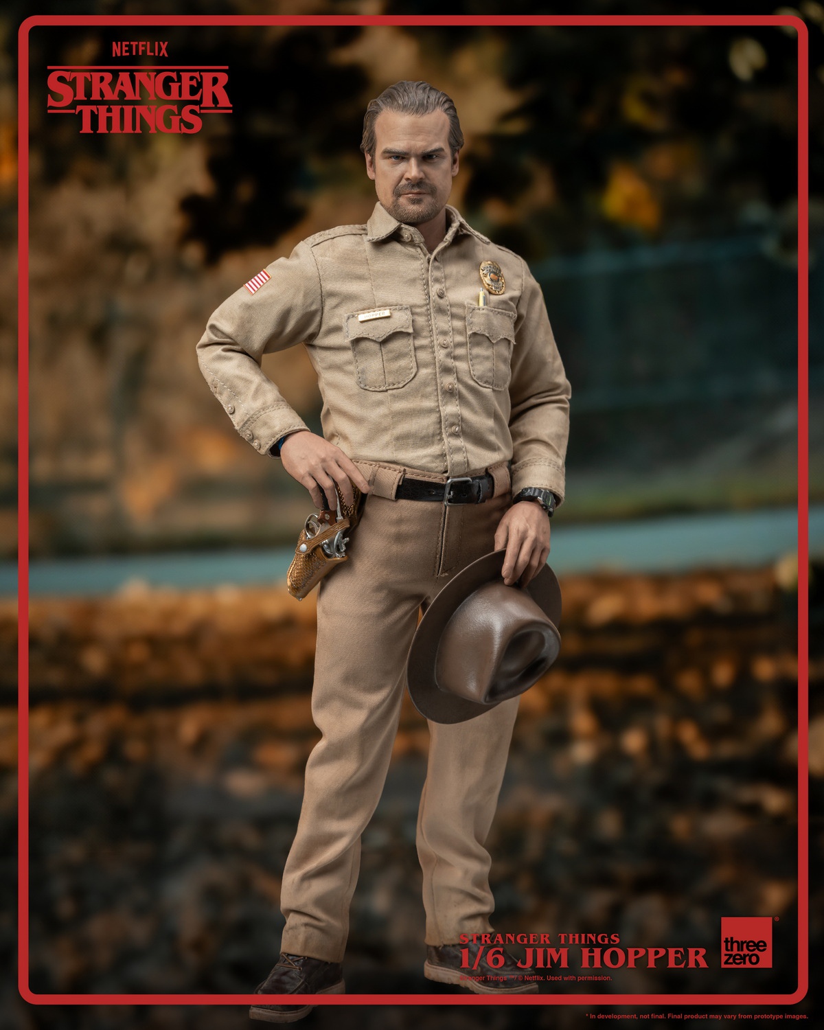 [สั่งจอง]Threezero 3Z05150W0 1/6 : Stranger Things - Jim Hopper (Season 1)