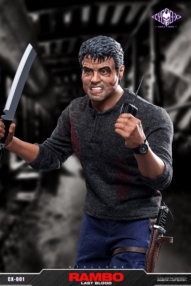 [สั่งจอง]CYBER-X Studio CX001 1/6 Rambo Last Blood Action Figure