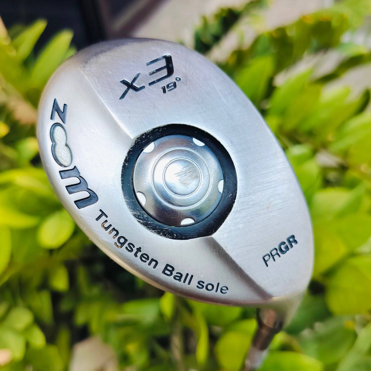 HYBRID PRGR ZOOM X3 องศา 19 ก้าน ZOOM M40 ตีดีมาก นักกอล์ฟตามหาอย่างต่อเนื่อง ตีแบบง่ายๆ ก็ไกล และ ตรงมาก ไม้กอล์ฟพรีเมี่ยมมือสอง ของแท้ By NakaraLuxurious