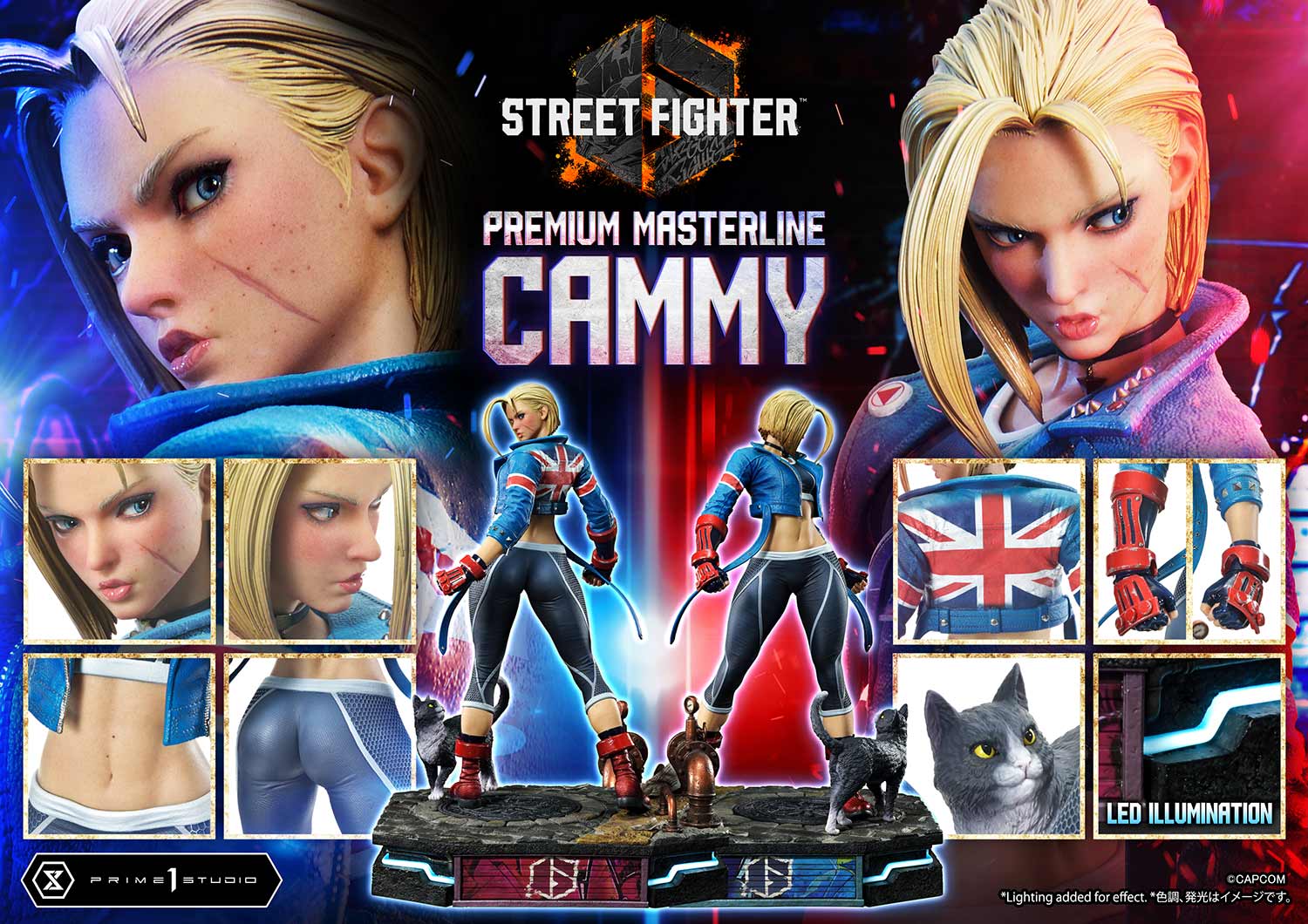 [สั่งจอง] Prime 1 Studio 1/4 Scale : Cammy (Street Fighter 6)