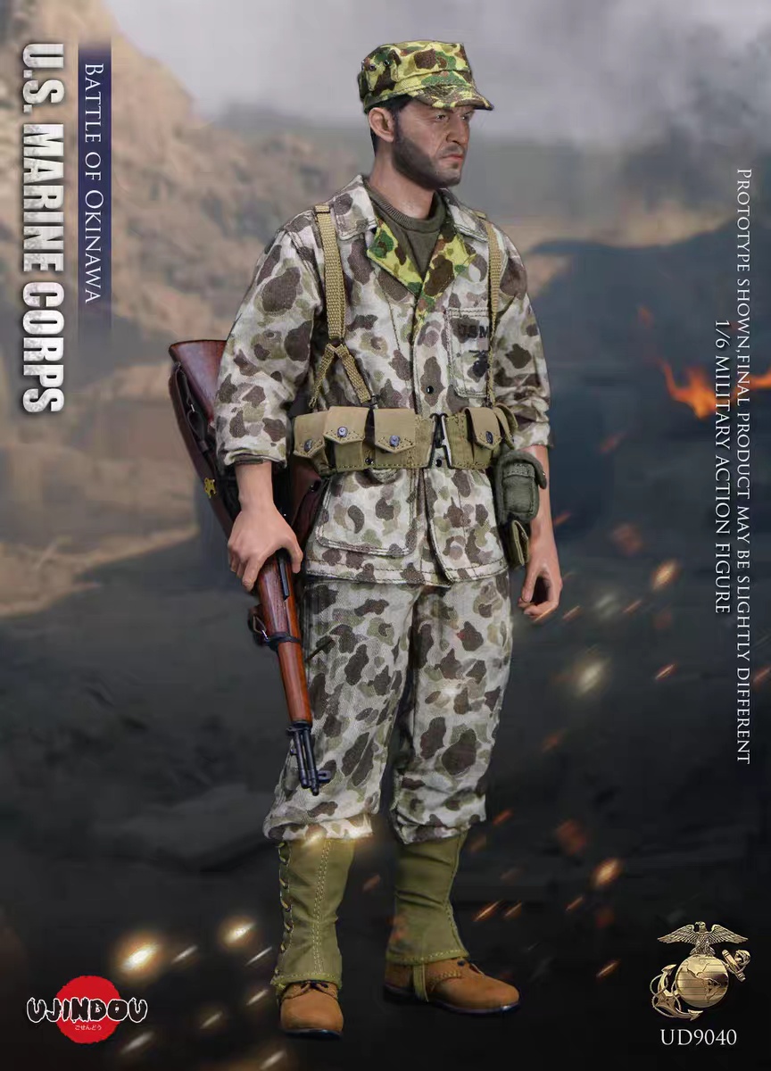 [สั่งจอง] UJINDOU UD9040 1/6 : WWII US Marine Corps Battle Of Okinawa