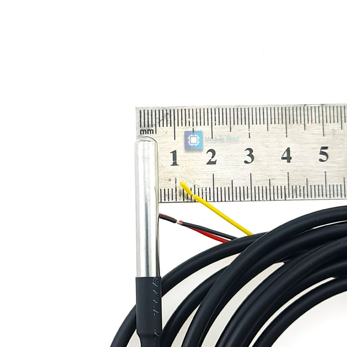 Digital Temperature Sensor Probe DS18B20 For Thermometer Waterproof 300CM