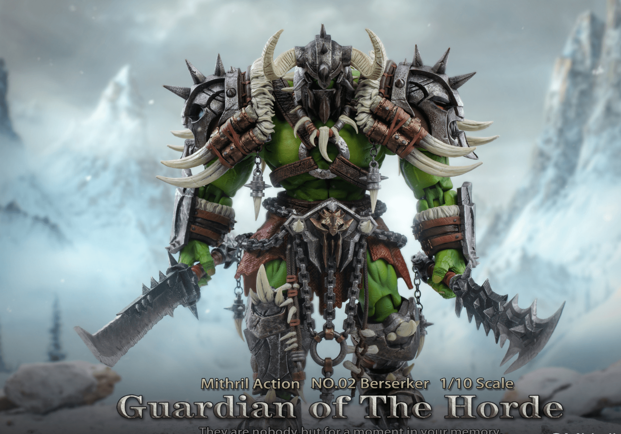 [สั่งจอง] mithril action : Guardian of The Horde NO.02 Berserker