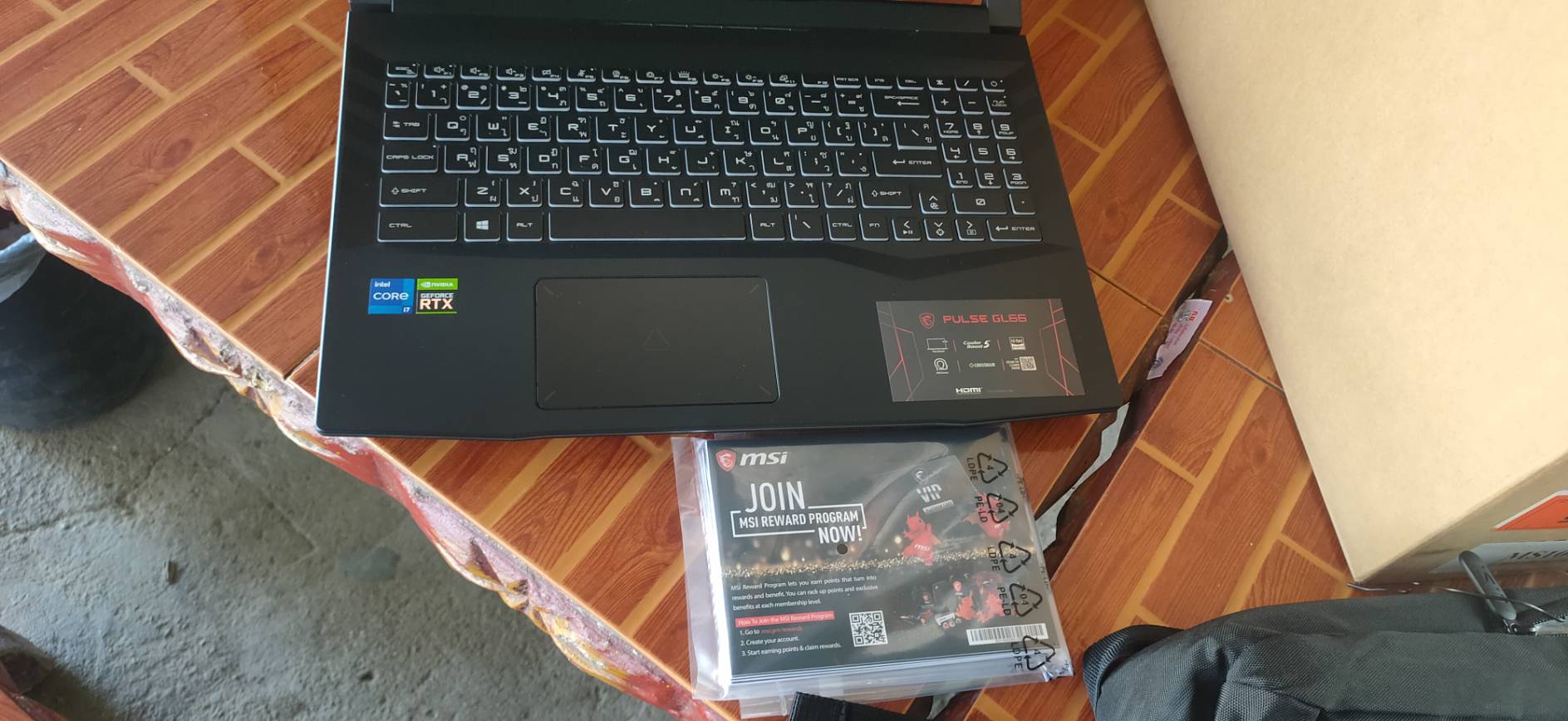 MSI PULSE GL66 11UDK-216TH (TITANIUM GRAY)