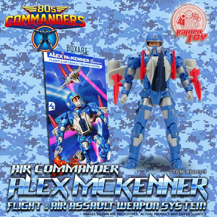 [สั่งจอง] Ramen Toy 1/12 : 80s Commander [Reissue]