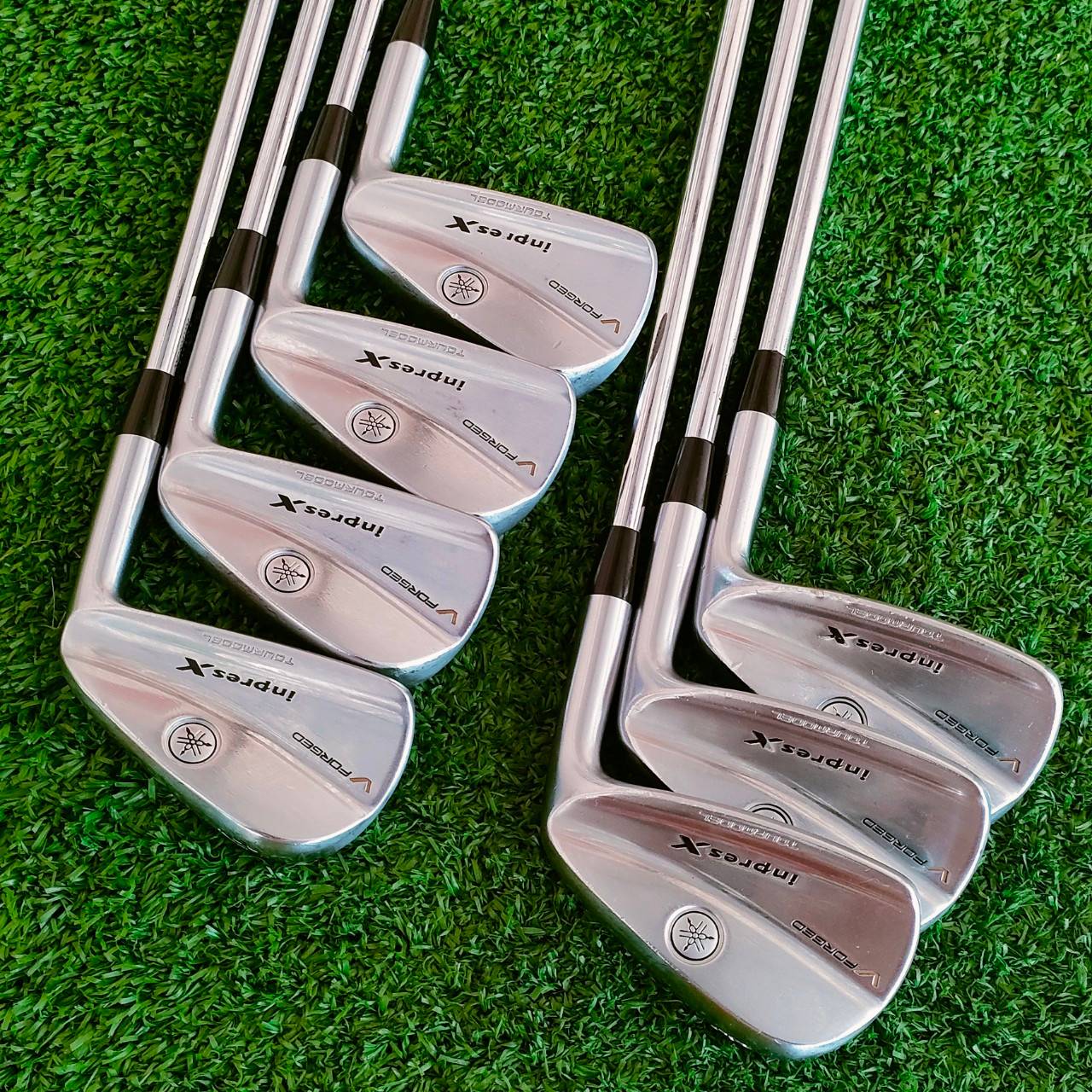 ชุดเหล็ก YAMAHA INPRES X V FORGED Tour Model สุดยอดเหล็ก FORGED S20C จาก Endo ไม้กอล์ฟมือสอง ของแท้ BY NakaraLuxurious