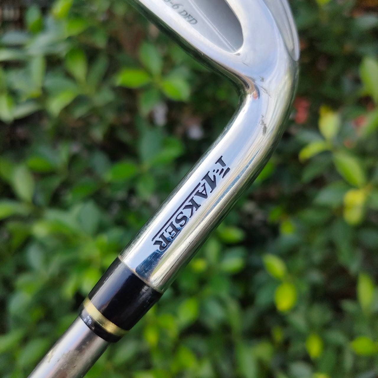 เหล็ก 3 MAKSER AS-6DFD ก้าน UST FLEX R หน้าใบเหล็กยาว ชดเชยความปิดพลาดได้สูง ตีง่าย ใครที่ตีเหล็กยาวไม่ได้ ไม้นี้ช่วยได้ครับ