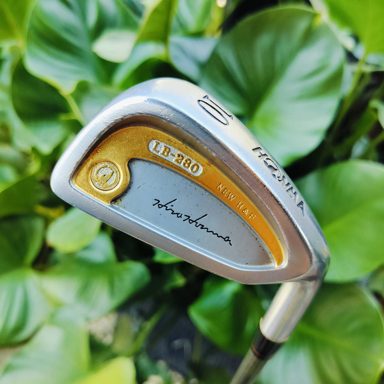 ** ก้าน 4 ดาว ทองเค ** เหล็ก 10 HONMA LB 280 H&F วัสดุพรีเมี่ยม FORGED จาก JAPAN SAKATA ไม้กอล์ฟพรีเมี่ยมมือสอง ของแท้ By NakaraLuxurious