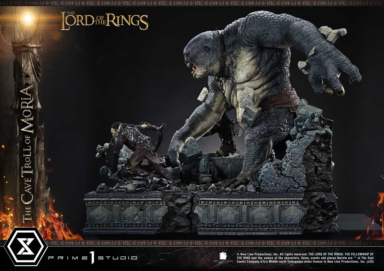 [สั่งจอง]Prime 1 Studio MLOTR-13: Cave Troll of Moria (The Lord of the Rings)