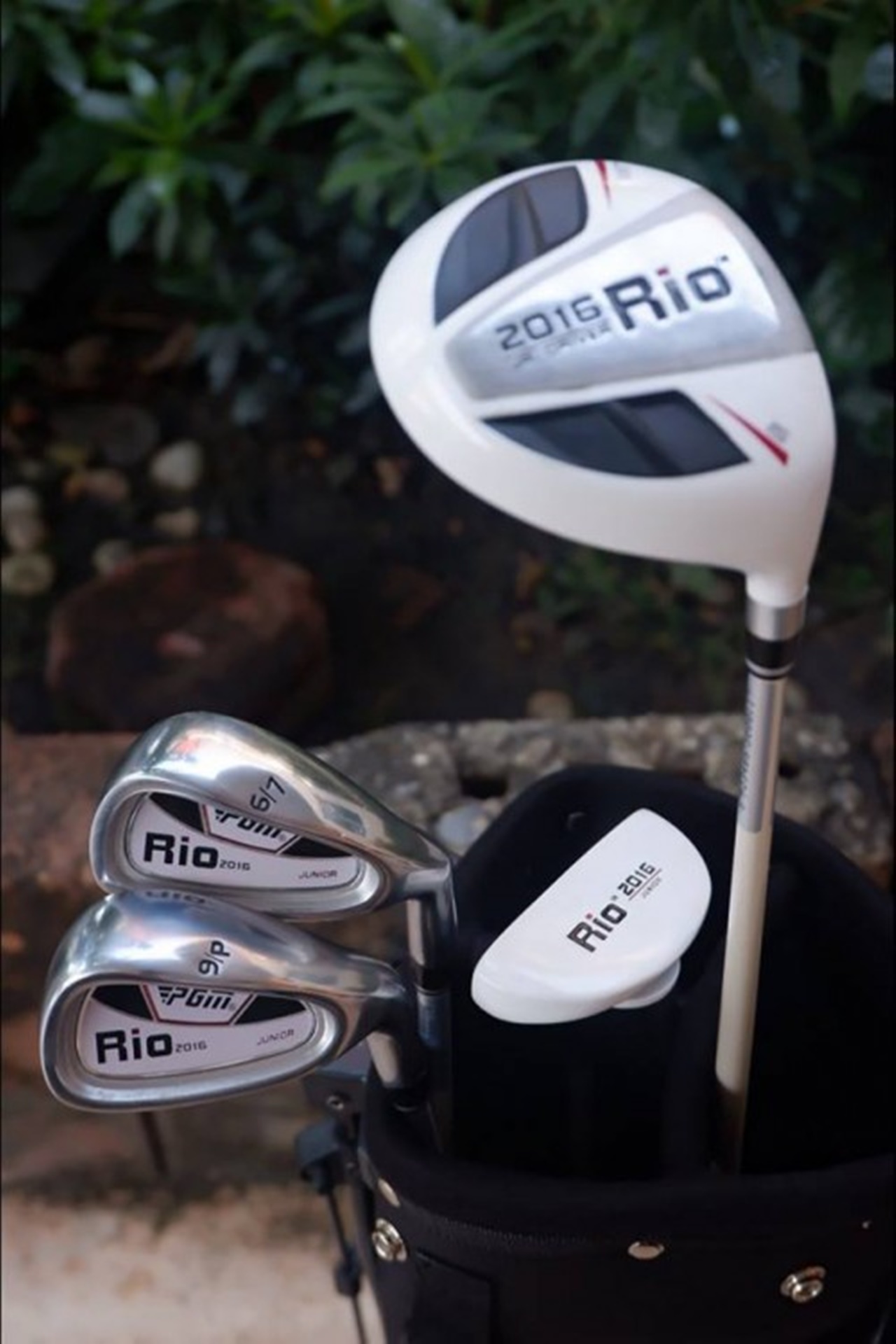 ไม้กอล์ฟเด็กครบชุด PGM RIO2016 BOY JRTG004 พร้อม ถุง ขาตั้ง