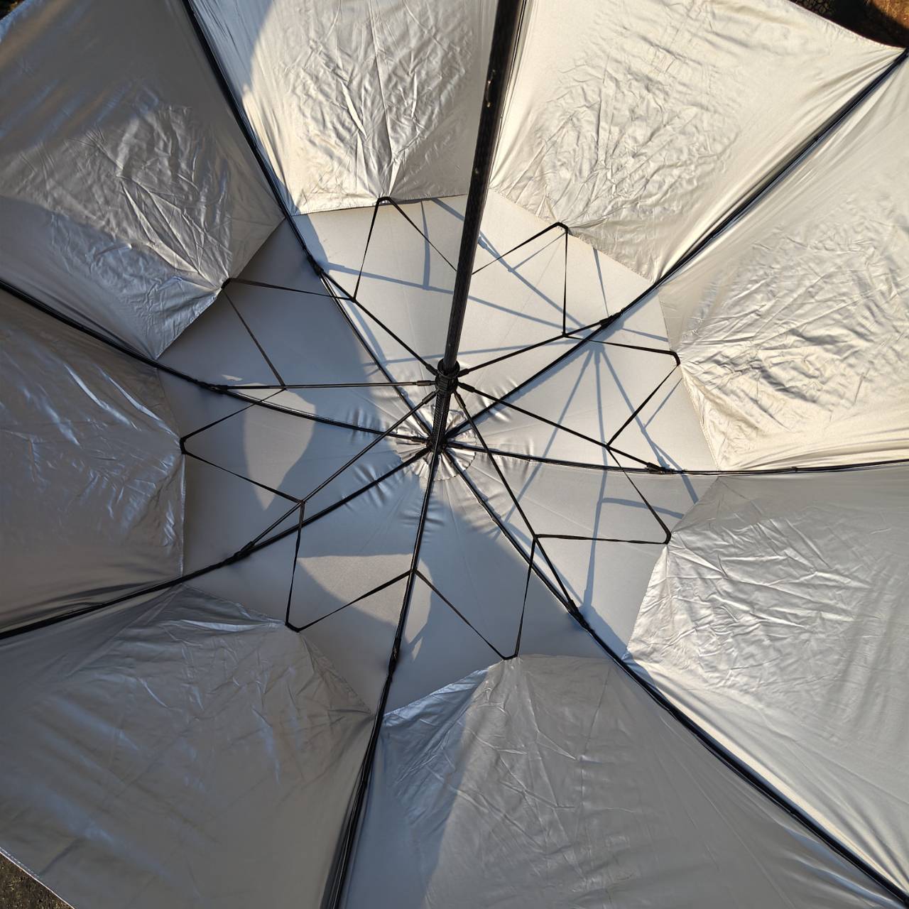 ร่มกอล์ฟ PROKENNEX สองชั้น – เคลือบกัน UV อย่างดี ⛳ ของดีมือสอง สภาพสวยมาก ใครหาอยู่ห้ามพลาด!