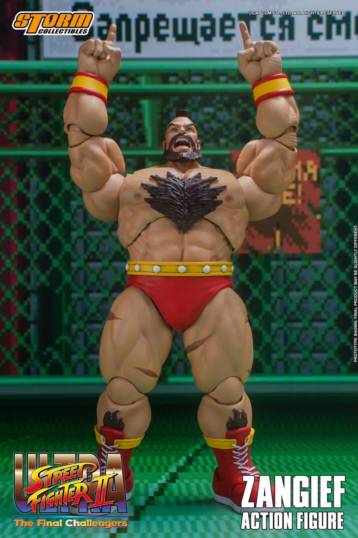 [สั่งจอง]Storm Toys CPSF22 1/12 : ULTRA STREET FIGHTER II - ZANGIEF
