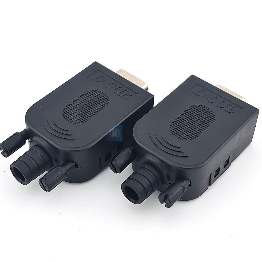 หัวต่อ DB9 แบบมีสกรู DB9 connector with screw terminal [เลือกแบบ]