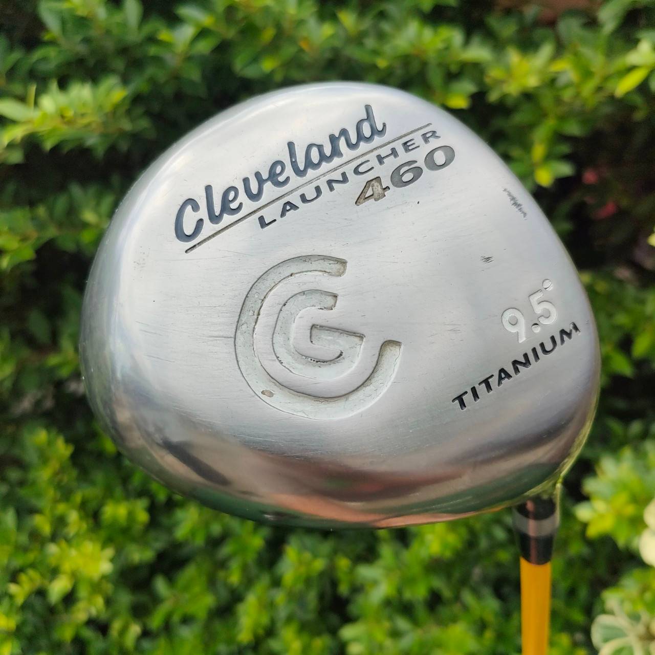 DRIVER CLEVELAND LAUNCHER 460 องศา 9.5 ก้าน UST PROFORCE 55 GOLD FLEX R หัวใหญ่ 460 CC วัสดุเบต้าไทเทเนี่ยมแท้ ไม้กอล์ฟมือสอง ของแท้ BY NakaraLuxurious