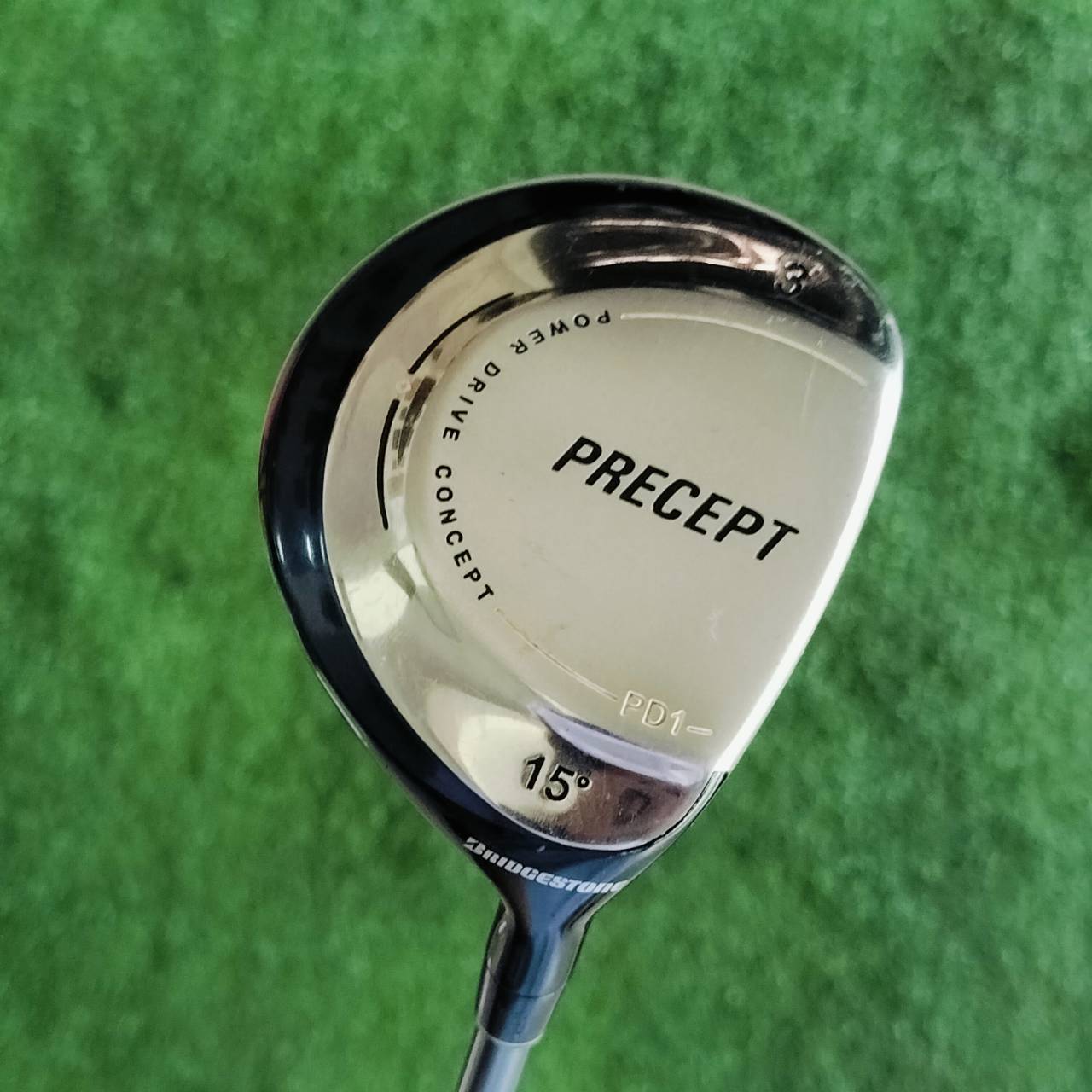 FW3 BRIDGESTONE PRECEPT PD1 องศา 15 ก้าน POWER DRIVE FLEX S MADE IN JAPAN วัสดุสุดพรีเมี่ยม ไม้กอล์ฟพรีเมี่ยมมือสอง ของแท้ By NakaraLuxurious