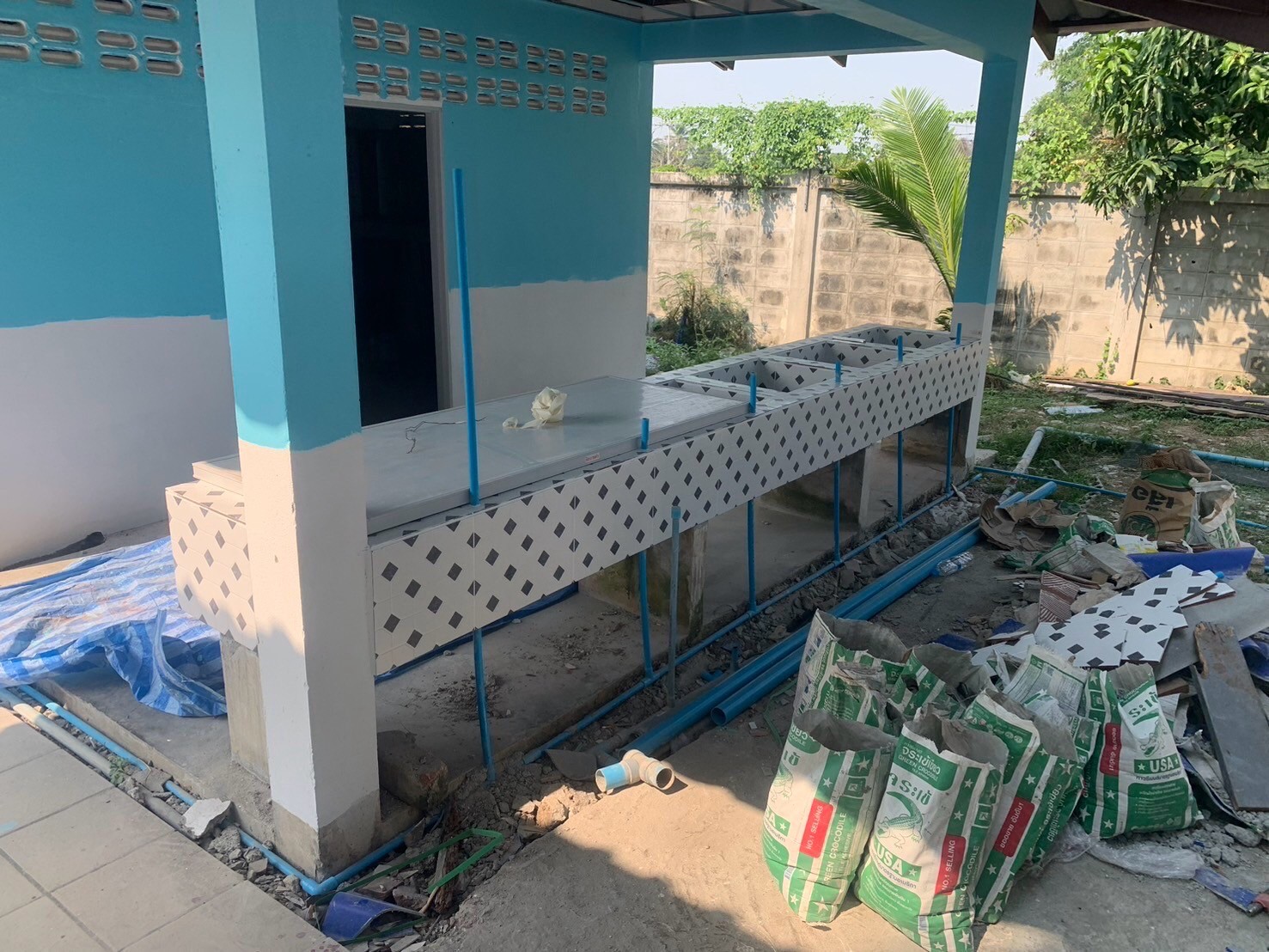 งานปรับปรุงห้องอาบน้ำ &ห้องส้วม รร.โสตศึกษา นครปฐม