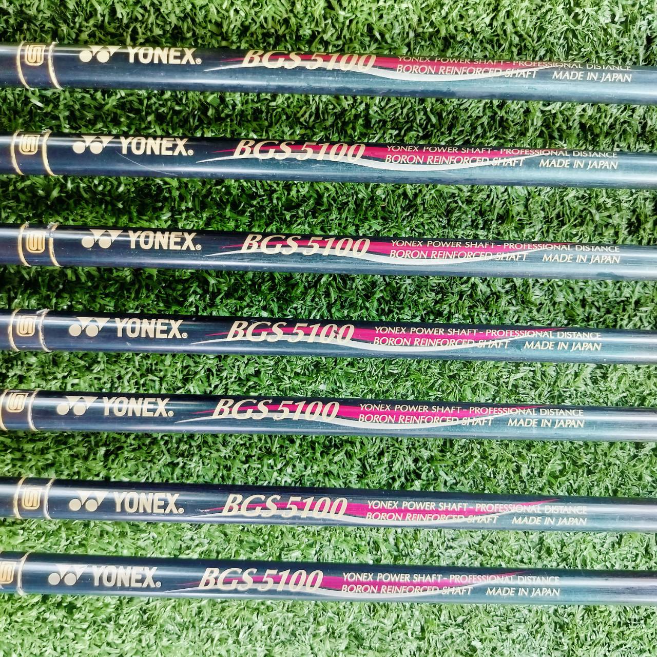 ชุดเหล็ก YONEX REKIN SUPER II ก้าน BGS 5100 FLEX R ชุดเหล็ก MADE IN JAPAN ของดี ที่ราคาเบามาก คุณภาพเกินราคา ไม้กอล์ฟพรีเมี่ยมมือสอง ของแท้ By NakaraLuxurious