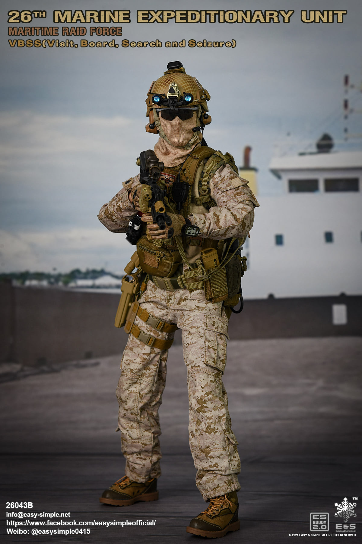 [สั่งจอง]Easy&Simple 26043B 1/6 : 26th MEU MRF VBSS